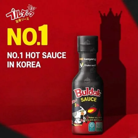Samyang Buldak Original Korean Spicy Hot Chicken Flavor Sauce 200 g – Bold & Fiery Condiment for Noodles, Chicken, Rice & More