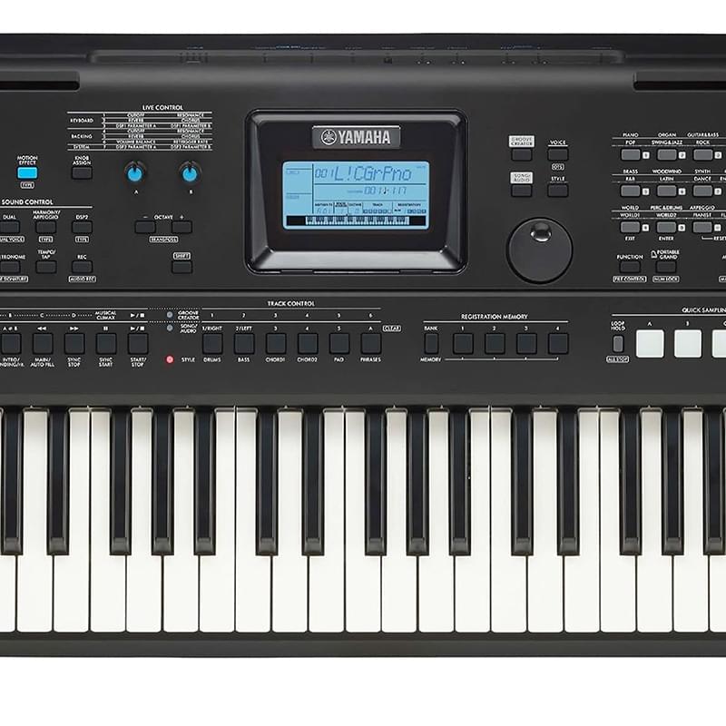 Yamaha PSR-E473 61-Key Electronic Keyboard – 820 Voices, 290 Styles, Touch Response, Mic Input for Music Production & Live Performance  (BACKORDER) - Image 2