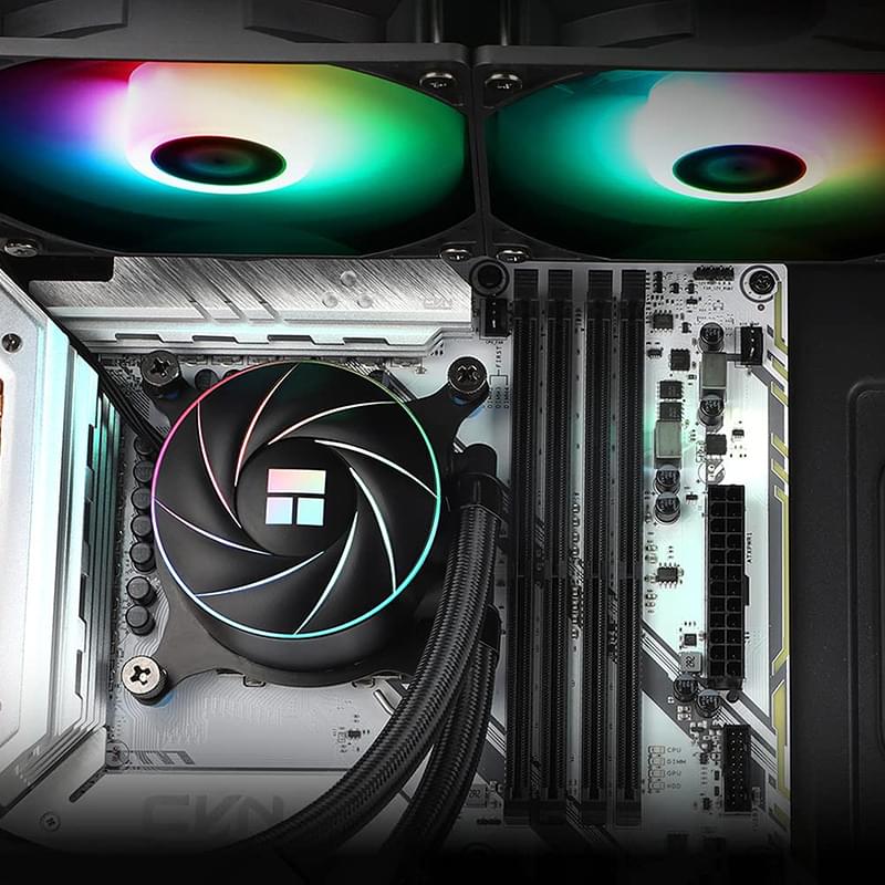 Thermalright AQUA ELITE 240 ARGB Liquid CPU Cooler – 240mm AIO, Dual PWM ARGB Fans, S-FDB Bearing for Intel & AMD Platforms  (BACKORDER) - Image 2